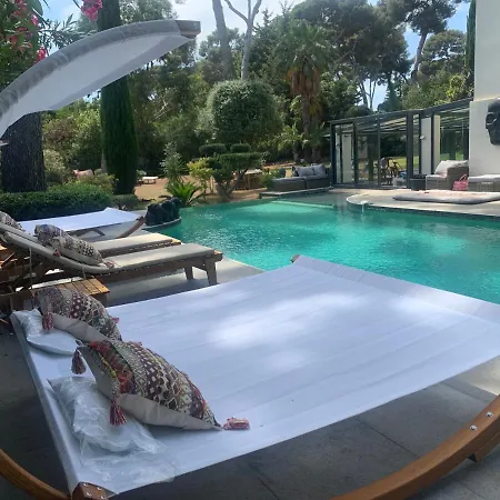 Villa Un Joyau Vue Cap D'antibes Piscine Body Fitness Sauna &