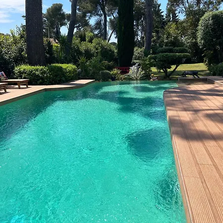 فيلة Un Joyau Vue Cap D'antibes Piscine Body Fitness Sauna &