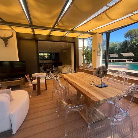 فيلة Un Joyau Vue Cap D'antibes Piscine Body Fitness Sauna & *