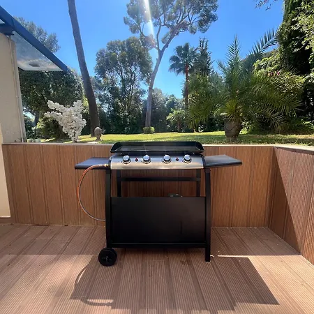 Un Joyau Vue Cap D'antibes Piscine Body Fitness Sauna & * Антіб